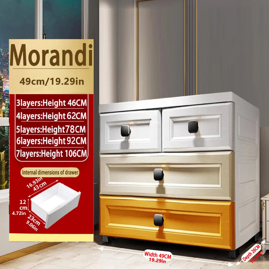 Bedroom Storage Cabinet, Modern Simple Drawer Cabinet, Storage Cabinet, Living Room Chest of Drawers, Bedside Storage Cabinet