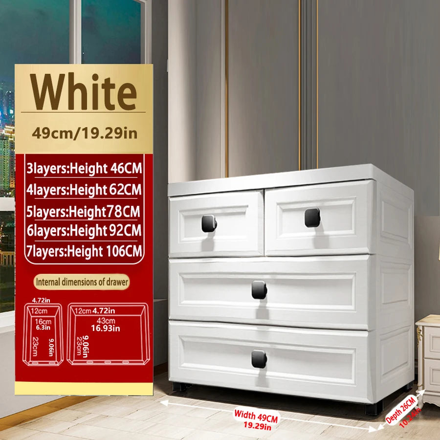 Bedroom Storage Cabinet, Modern Simple Drawer Cabinet, Storage Cabinet, Living Room Chest of Drawers, Bedside Storage Cabinet