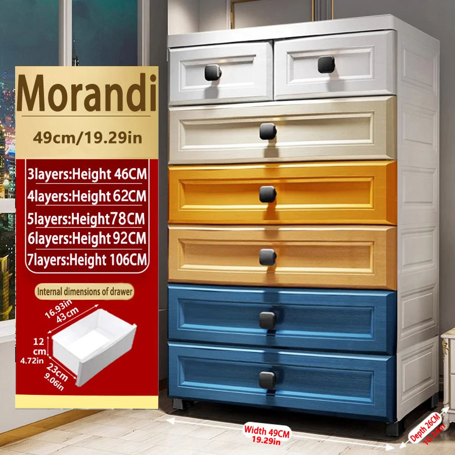 Bedroom Storage Cabinet, Modern Simple Drawer Cabinet, Storage Cabinet, Living Room Chest of Drawers, Bedside Storage Cabinet