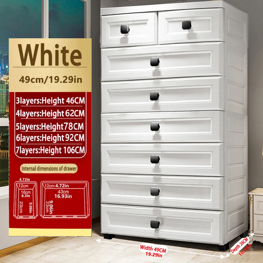 Bedroom Storage Cabinet, Modern Simple Drawer Cabinet, Storage Cabinet, Living Room Chest of Drawers, Bedside Storage Cabinet