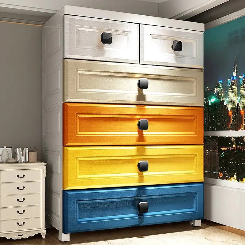 Bedroom Storage Cabinet, Modern Simple Drawer Cabinet, Storage Cabinet, Living Room Chest of Drawers, Bedside Storage Cabinet