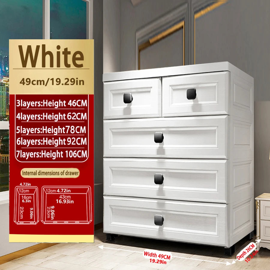 Bedroom Storage Cabinet, Modern Simple Drawer Cabinet, Storage Cabinet, Living Room Chest of Drawers, Bedside Storage Cabinet