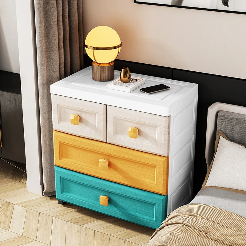 Bedroom Storage Cabinet, Modern Simple Drawer Cabinet, Storage Cabinet, Living Room Chest of Drawers, Bedside Storage Cabinet