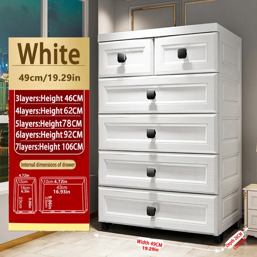 Bedroom Storage Cabinet, Modern Simple Drawer Cabinet, Storage Cabinet, Living Room Chest of Drawers, Bedside Storage Cabinet