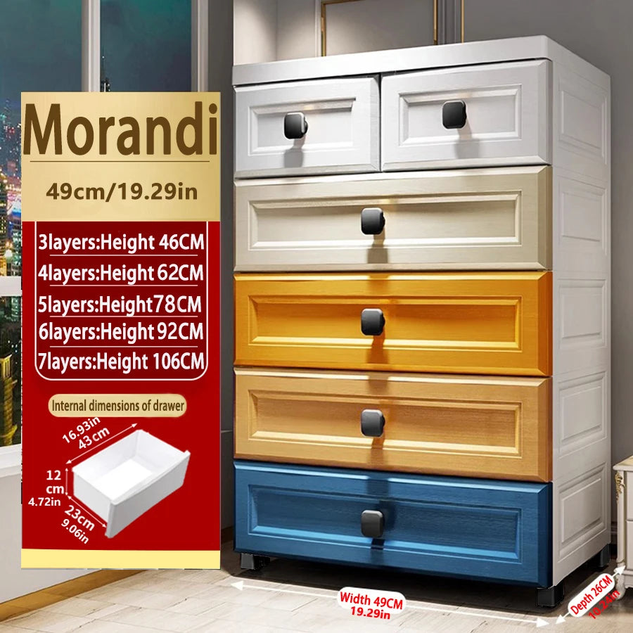 Bedroom Storage Cabinet, Modern Simple Drawer Cabinet, Storage Cabinet, Living Room Chest of Drawers, Bedside Storage Cabinet